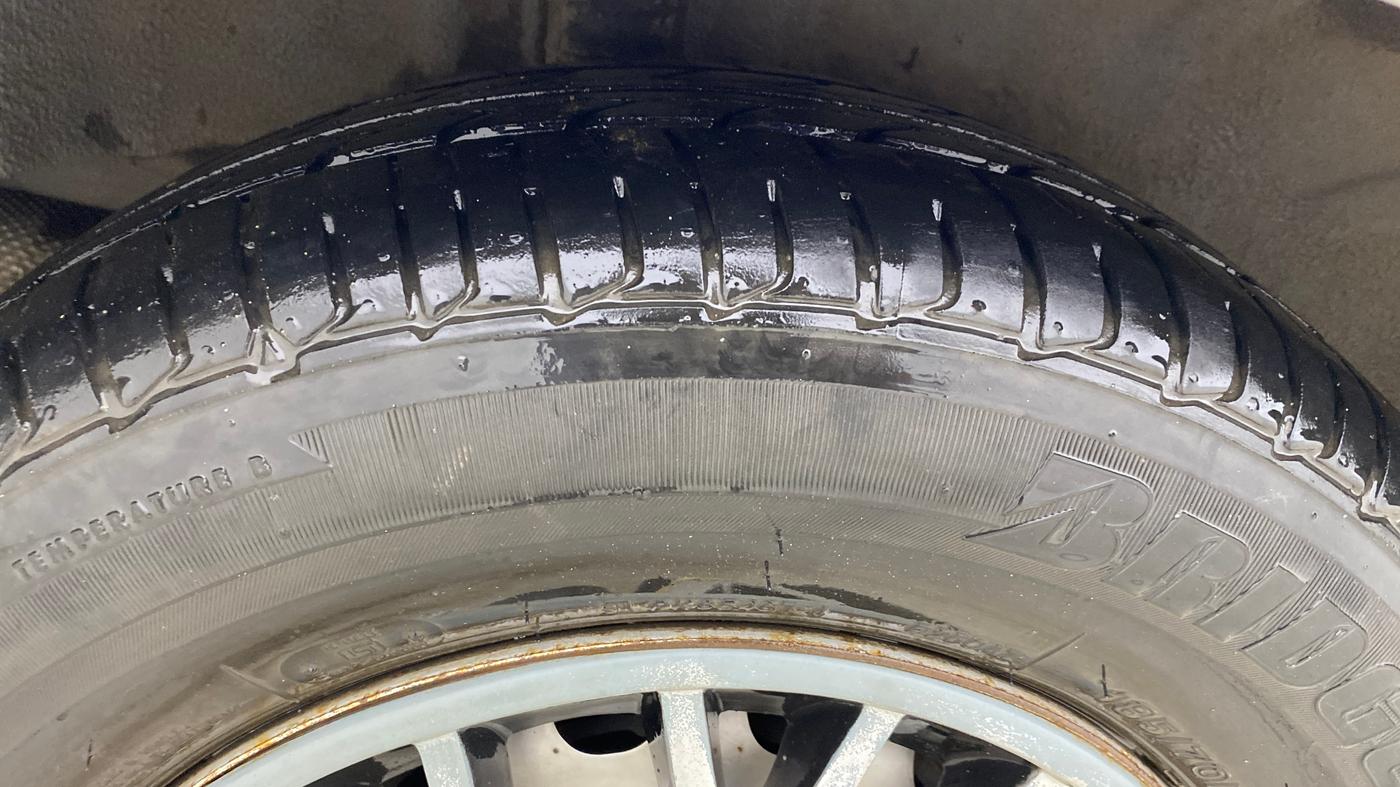 2017 Nissan Sunny XE D, Diesel, Manual, 86,191 km, Right Rear Tyre Tread