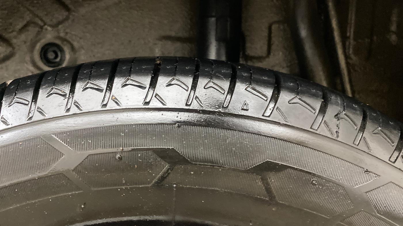 2015 Maruti Celerio VXI AMT, Petrol, Automatic, 52,622 km, Left Rear Tyre Tread