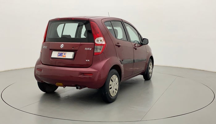 2010 Maruti Ritz VXI, Petrol, Manual, 81,744 km, Right Back Diagonal