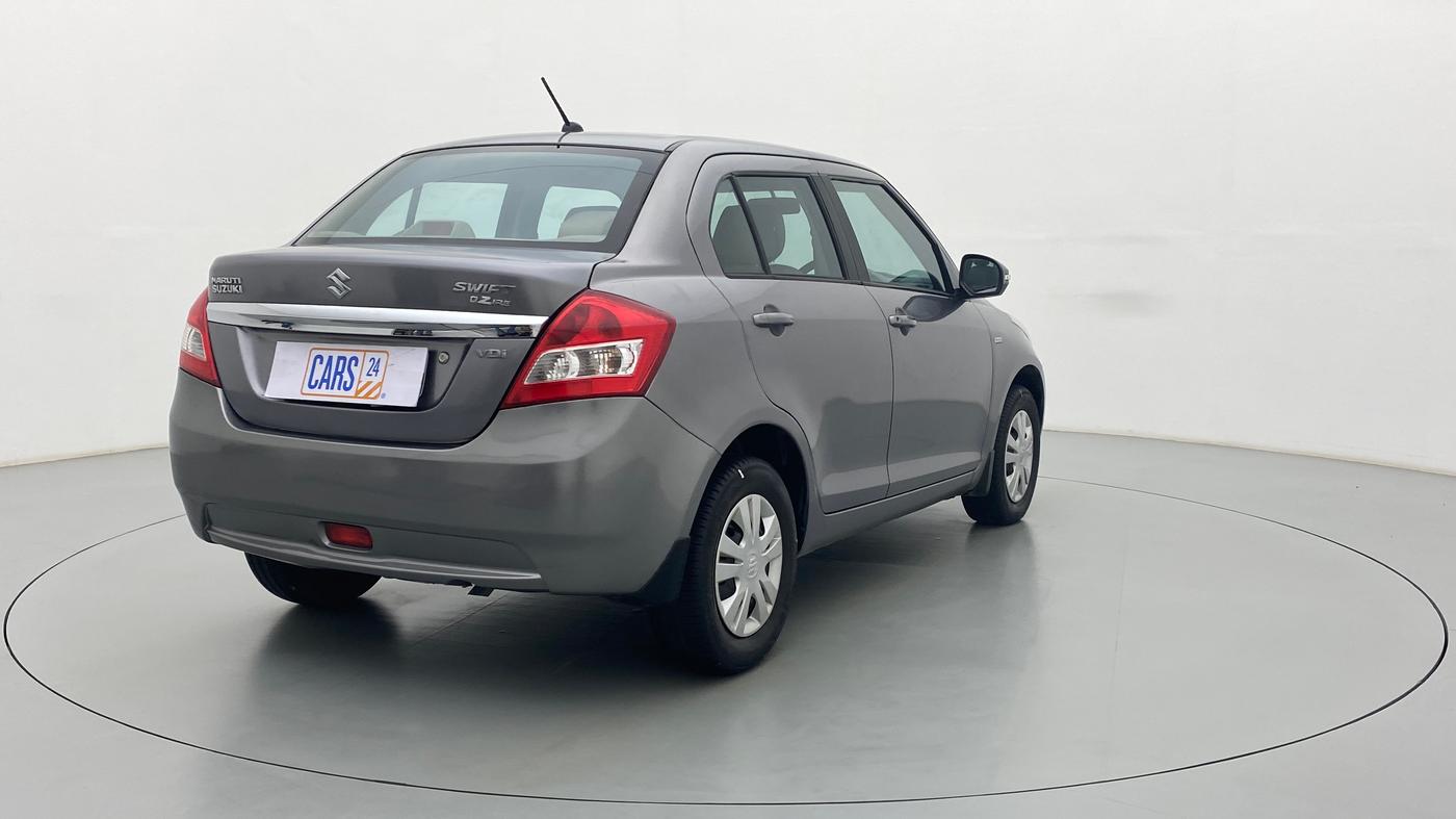 2012 Maruti Swift Dzire VDI BS IV, Diesel, Manual, 1,36,365 km, Right Back Diagonal