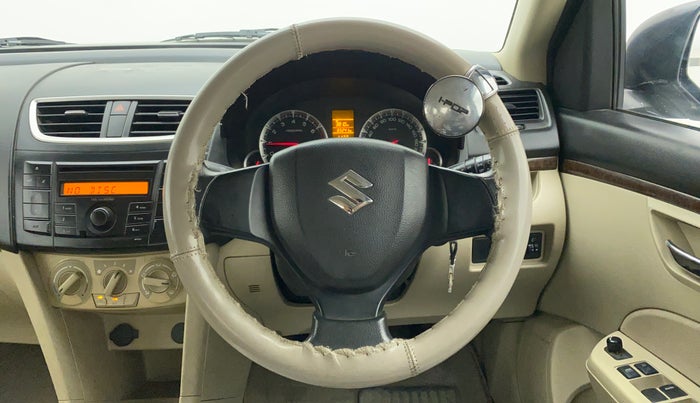 2014 Maruti Swift Dzire VXI, Petrol, Manual, 65,230 km, Steering Wheel Close Up
