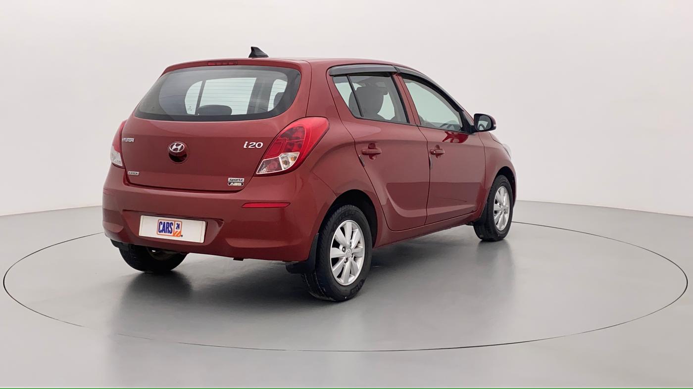2014 Hyundai i20 SPORTZ 1.4 CRDI, Diesel, Manual, 47,544 km, Right Back Diagonal