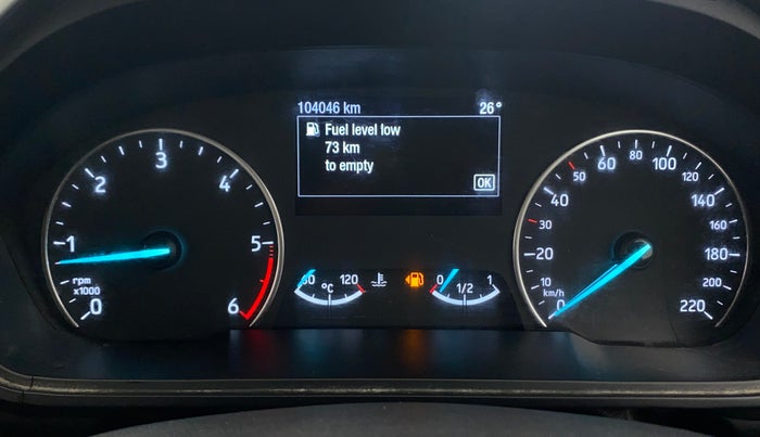 2019 Ford Ecosport TITANIUM 1.5L SPORTS(SUNROOF) DIESEL, Diesel, Manual, 1,04,043 km, Odometer Image