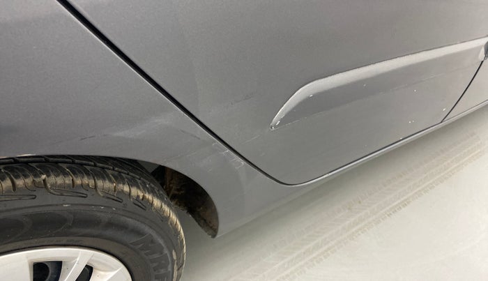 2013 Hyundai i10 SPORTZ 1.2 AT, Petrol, Automatic, 86,294 km, Right quarter panel - Slightly dented