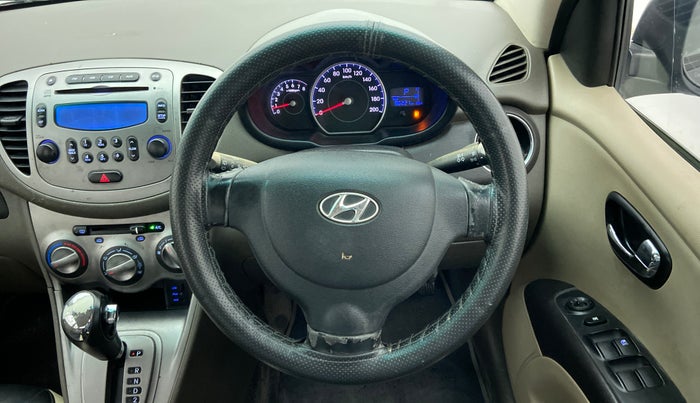 2013 Hyundai i10 SPORTZ 1.2 AT, Petrol, Automatic, 86,294 km, Steering Wheel Close Up