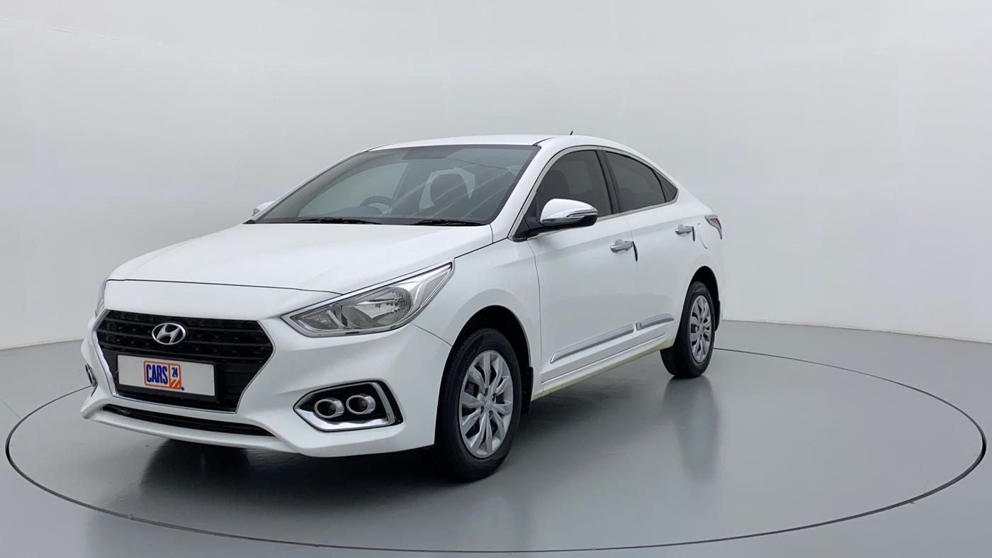 2018 Hyundai Verna 1.4 VTVT E, Petrol, Manual, 31,318 km, Left Front Diagonal (45- Degree) View