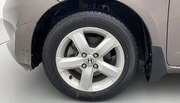 2013 Honda Jazz 1.2L I-VTEC SELECT, CNG, Manual, 91,815 km, Left Front Wheel