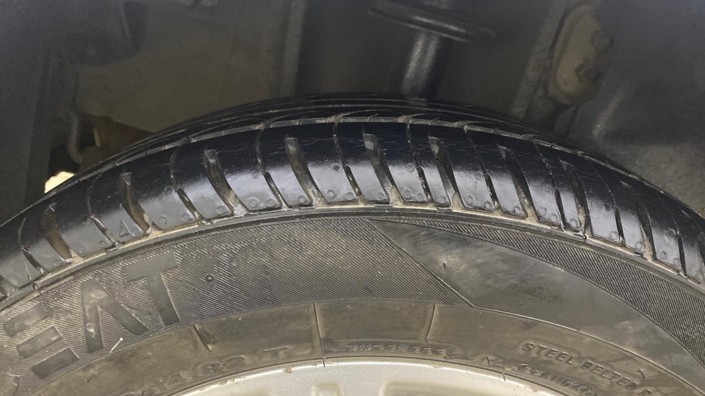 2018 Tata Tiago XZ PETROL, Petrol, Manual, 50,095 km, Right Rear Tyre Tread