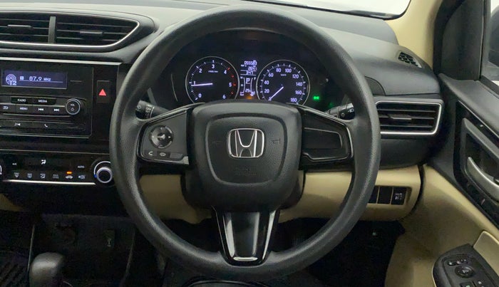 2019 Honda Amaze 1.5L I-DTEC V CVT, Diesel, Automatic, 56,283 km, Steering Wheel Close Up