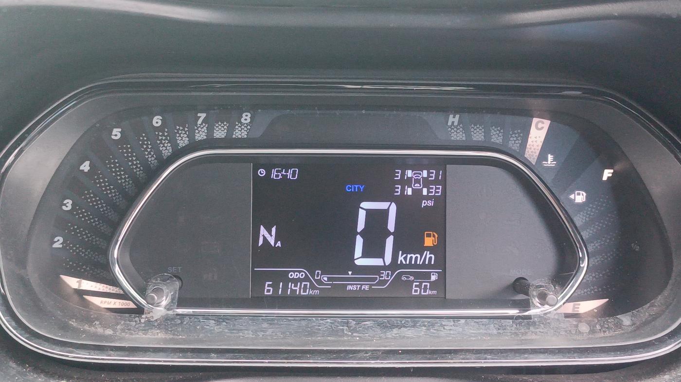 2022 Tata NEXON XZA PLUS (HS) PETROL DARK EDITION, Petrol, Automatic, 61,139 km, Odometer Image