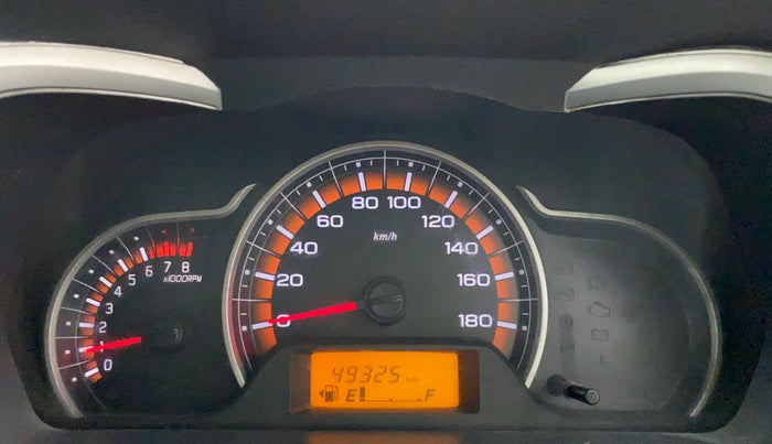2015 Maruti Alto K10 VXI, Petrol, Manual, 49,325 km, Odometer Image