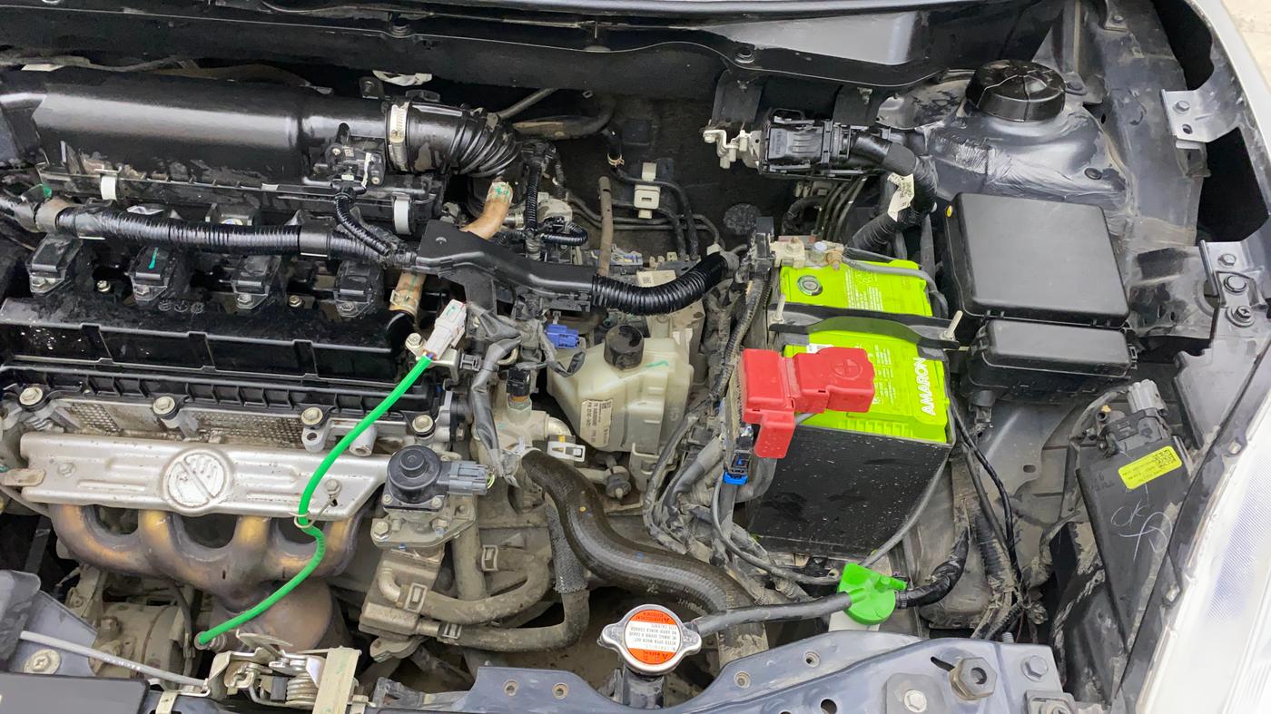 2021 Maruti Swift VXI AMT, Petrol, Automatic, 36,577 km, Engine View - Left