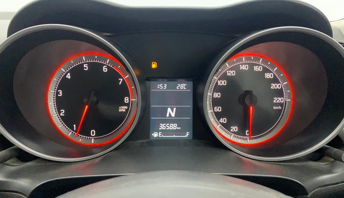 2021 Maruti Swift VXI AMT, Petrol, Automatic, 36,577 km, Odometer Image
