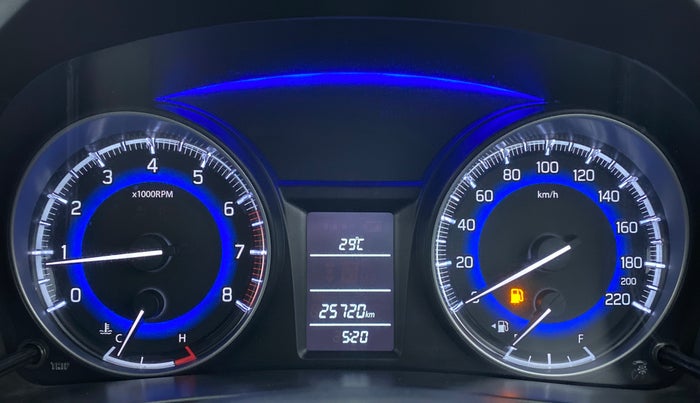 2018 Maruti Baleno DELTA 1.2 K12, Petrol, Manual, 25,613 km, Odometer Image