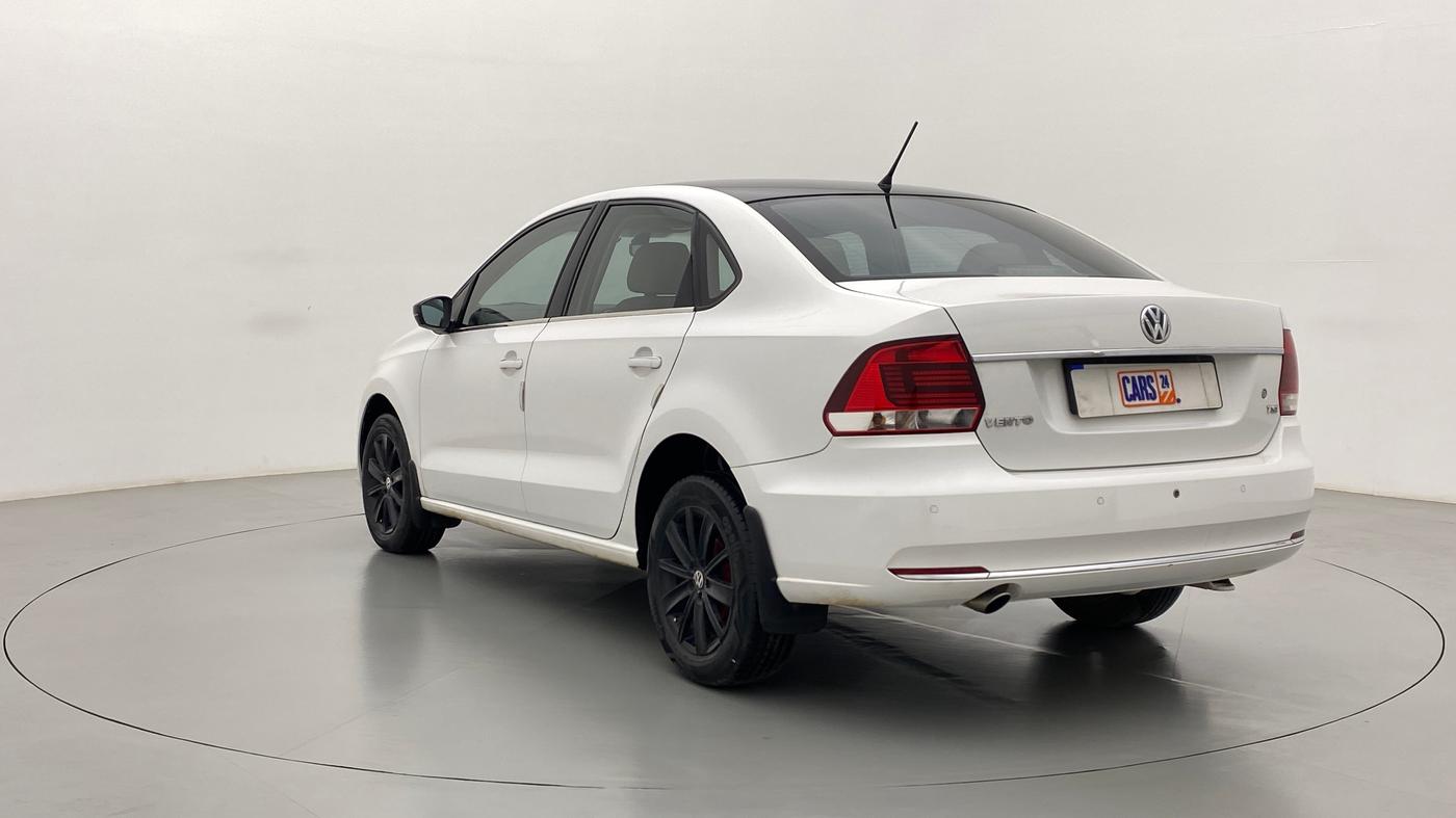 2016 Volkswagen Vento HIGHLINE 1.2 TSI AT, Petrol, Automatic, 41,909 km, Left Back Diagonal