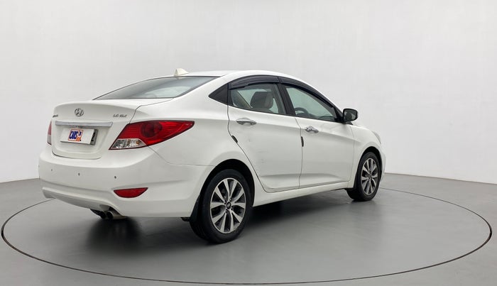 2014 Hyundai Verna FLUIDIC 1.6 CRDI SX OPT, Diesel, Manual, 94,372 km, Right Back Diagonal