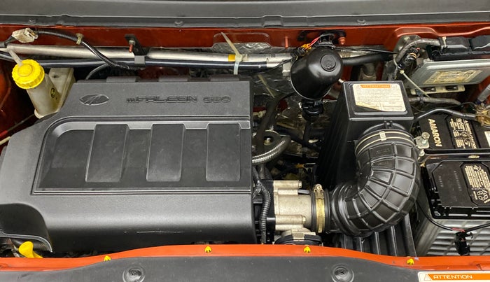 2017 Mahindra Kuv100 K4 6 STR, Petrol, Manual, 48,413 km, Open Bonet