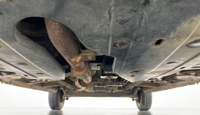2017 Mahindra Kuv100 K4 6 STR, Petrol, Manual, 48,413 km, Front Underbody