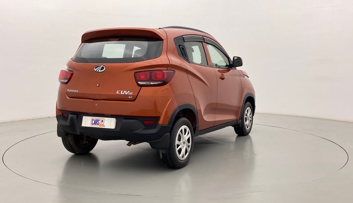 2017 Mahindra Kuv100 K4 6 STR, Petrol, Manual, 48,413 km, Right Back Diagonal
