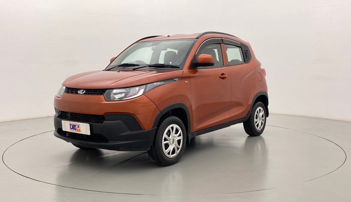 2017 Mahindra Kuv100 K4 6 STR, Petrol, Manual, 48,413 km, Left Front Diagonal