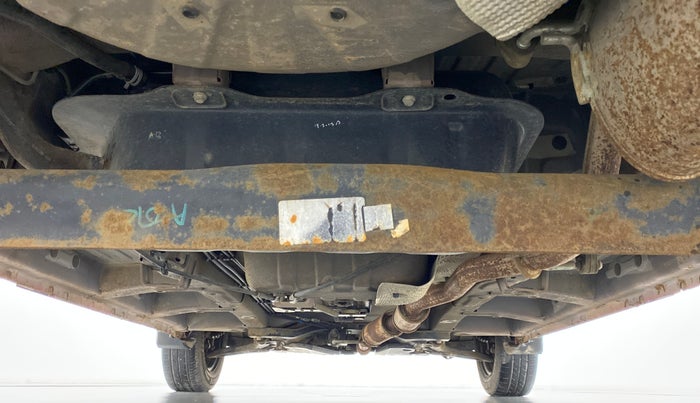 2017 Mahindra Kuv100 K4 6 STR, Petrol, Manual, 48,413 km, Rear Underbody