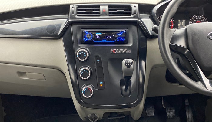 2017 Mahindra Kuv100 K4 6 STR, Petrol, Manual, 48,413 km, Air Conditioner