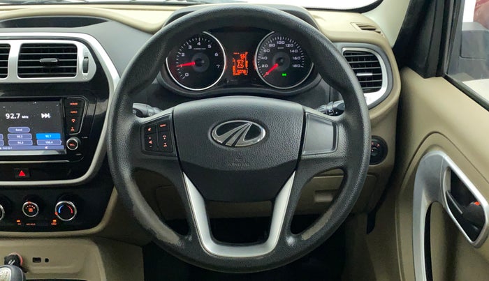2018 Mahindra TUV300 T10, Diesel, Manual, 50,731 km, Steering Wheel Close Up