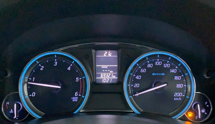 2017 Maruti Ciaz VDI+ SHVS, Diesel, Manual, 69,415 km, Odometer Image