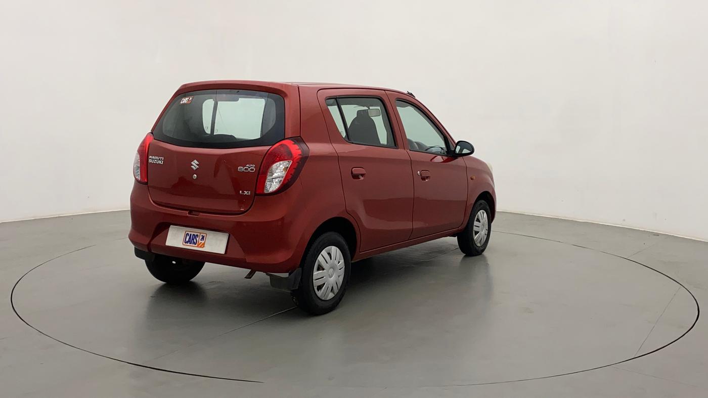 2013 Maruti Alto 800 LXI, Petrol, Manual, 63,239 km, Right Back Diagonal