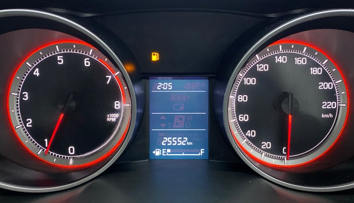 2019 Maruti Swift VXI, Petrol, Manual, 25,552 km, Odometer Image
