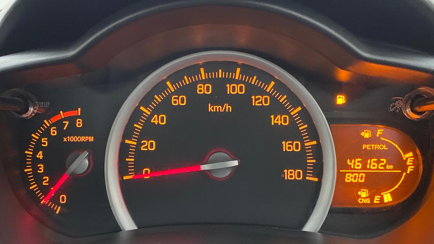 2019 Maruti Celerio VXI CNG OPT, CNG, Manual, 46,196 km, Odometer Image