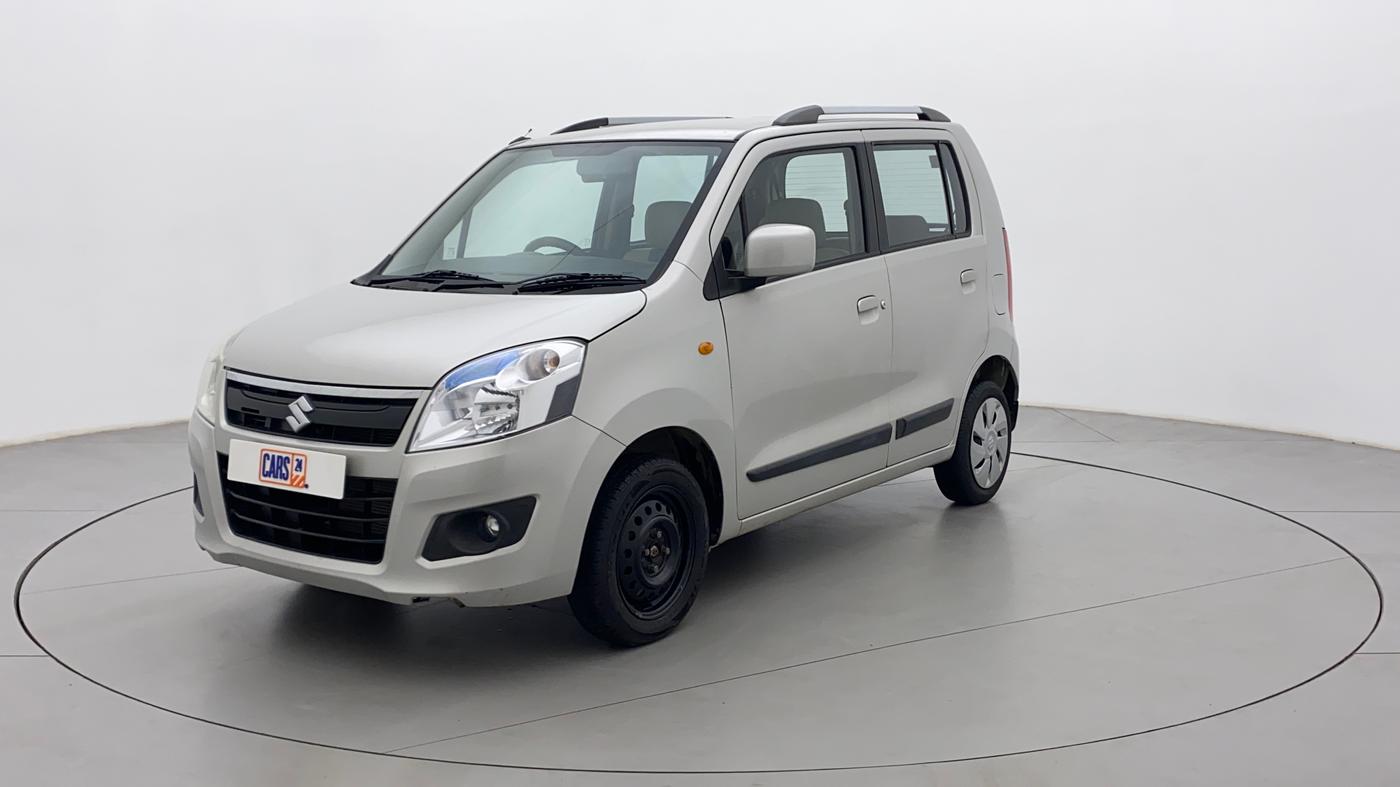 2017 Maruti Wagon R 1.0 VXI, Petrol, Manual, 39,121 km, Left Front Diagonal
