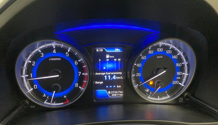 2021 Toyota Glanza G, Petrol, Manual, 26,572 km, Odometer Image