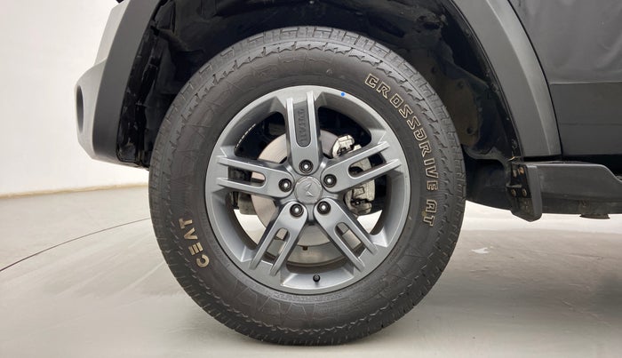 2023 Mahindra Thar LX P 2WD AT HT, Petrol, Automatic, 3,969 km, Left Front Wheel
