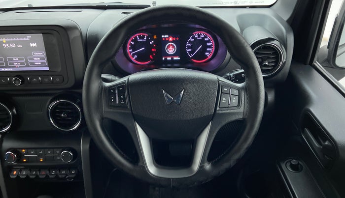 2023 Mahindra Thar LX P 2WD AT HT, Petrol, Automatic, 3,969 km, Steering Wheel Close Up