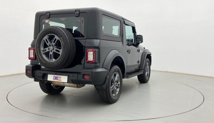 2023 Mahindra Thar LX P 2WD AT HT, Petrol, Automatic, 3,969 km, Right Back Diagonal