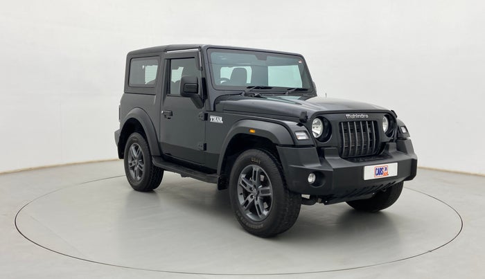 2023 Mahindra Thar LX P 2WD AT HT, Petrol, Automatic, 3,969 km, Right Front Diagonal
