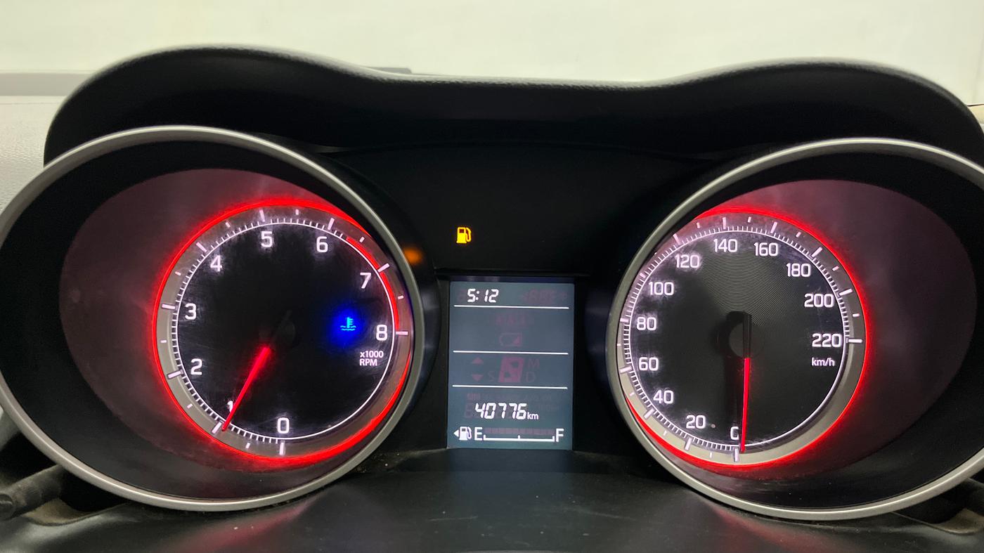 2018 Maruti Swift VXI, Petrol, Manual, 40,751 km, Odometer Image
