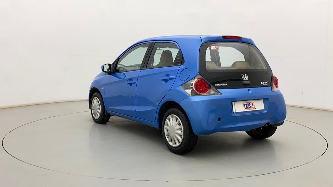 2012 Honda Brio EX MT, Petrol, Manual, 40,999 km, Left Back Diagonal