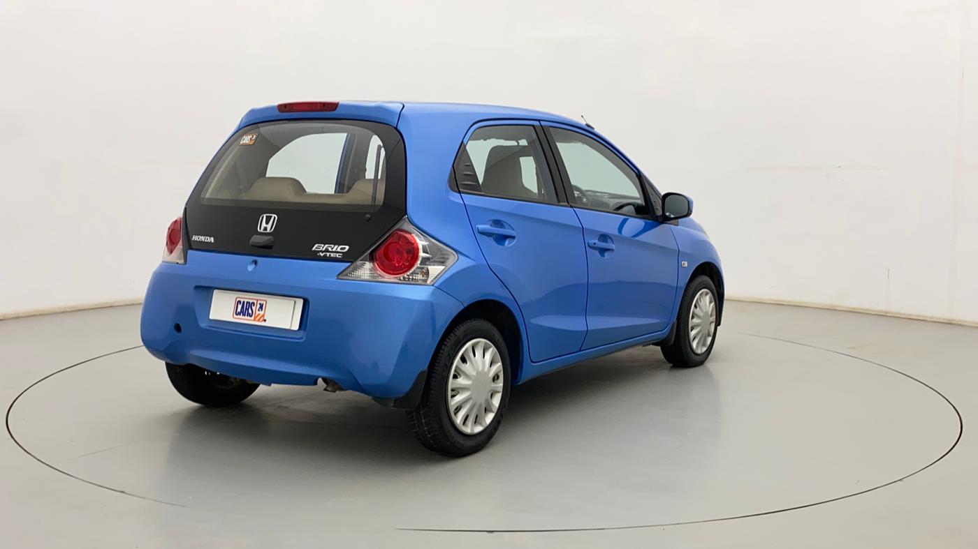 2012 Honda Brio EX MT, Petrol, Manual, 40,999 km, Right Back Diagonal