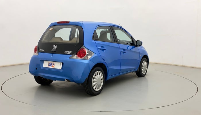 2012 Honda Brio EX MT, Petrol, Manual, 40,999 km, Right Back Diagonal