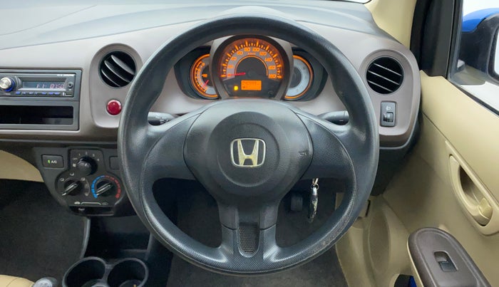 2012 Honda Brio EX MT, Petrol, Manual, 40,999 km, Steering Wheel Close Up
