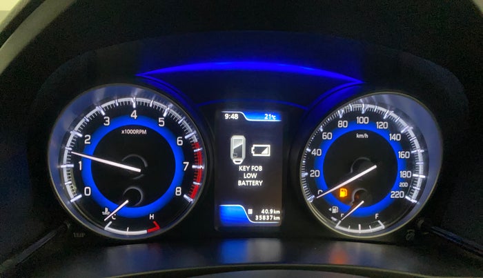 2020 Maruti Baleno ZETA PETROL 1.2, Petrol, Manual, 35,835 km, Odometer Image
