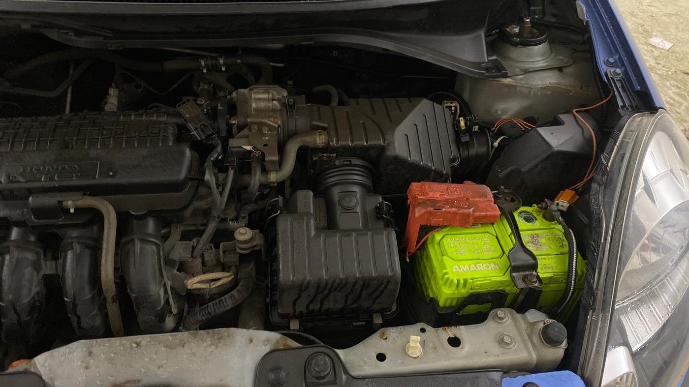 2015 Honda Brio S MT, Petrol, Manual, 51,551 km, Engine View - Left