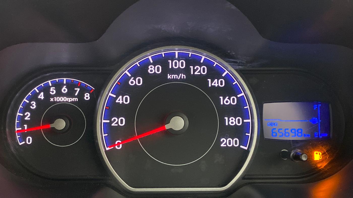 2010 Hyundai i10 MAGNA 1.2, Petrol, Manual, 65,813 km, Odometer Image