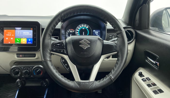 2021 Maruti IGNIS ZETA 1.2 K12, Petrol, Manual, 5,542 km, Steering Wheel Close Up