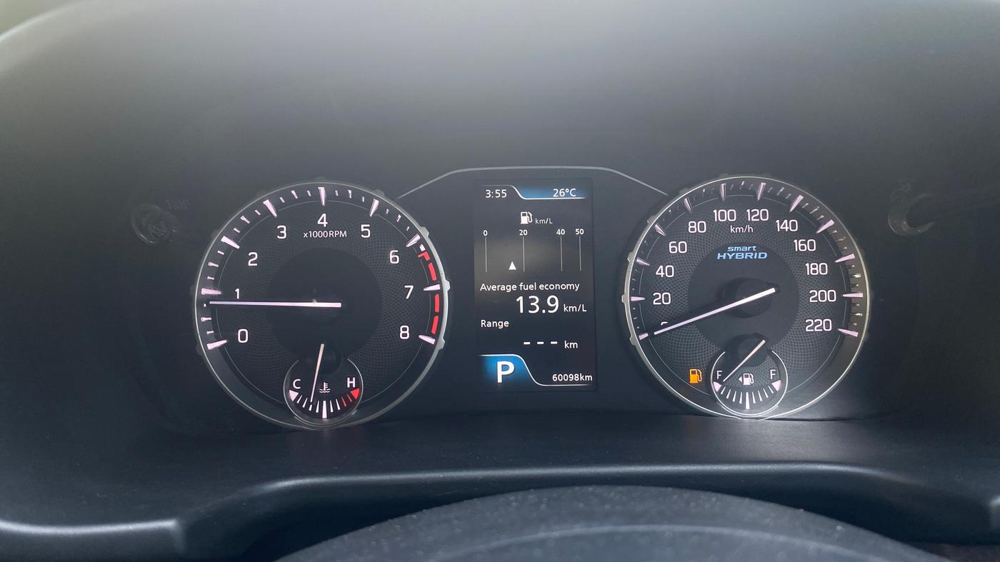 2023 Maruti BREZZA ZXI AT SMART HYBRID, Petrol, Automatic, 60,099 km, Odometer Image