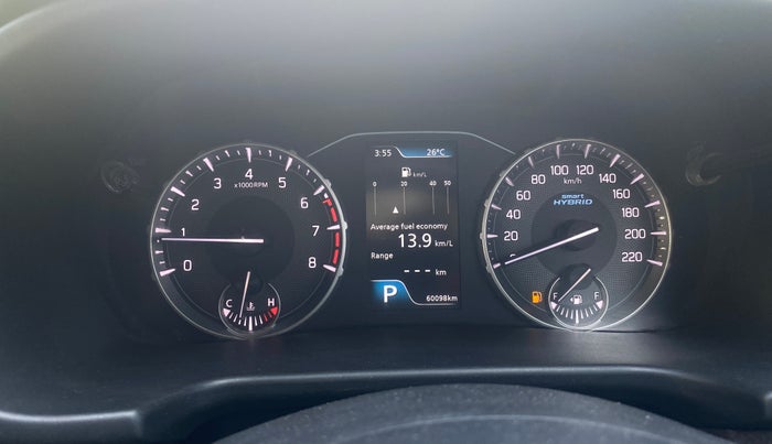 2023 Maruti BREZZA ZXI AT SMART HYBRID, Petrol, Automatic, 60,097 km, Odometer Image
