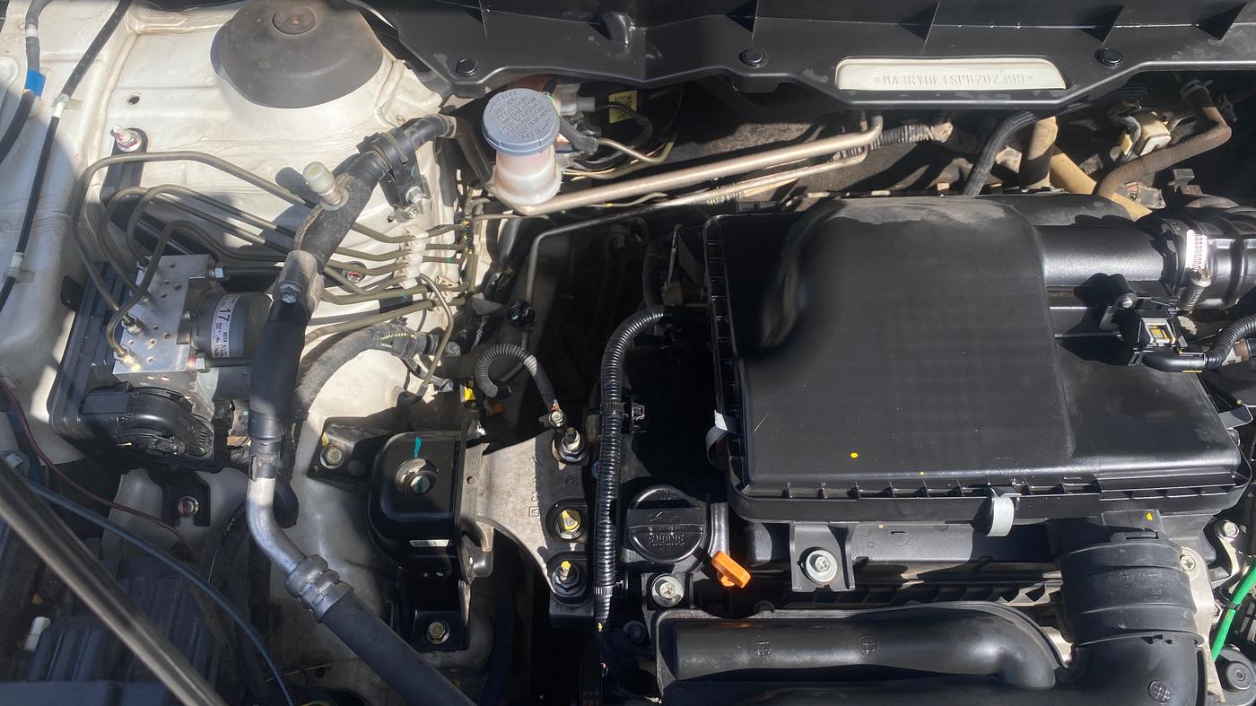 2023 Maruti BREZZA ZXI AT SMART HYBRID, Petrol, Automatic, 60,099 km, Engine View - Right