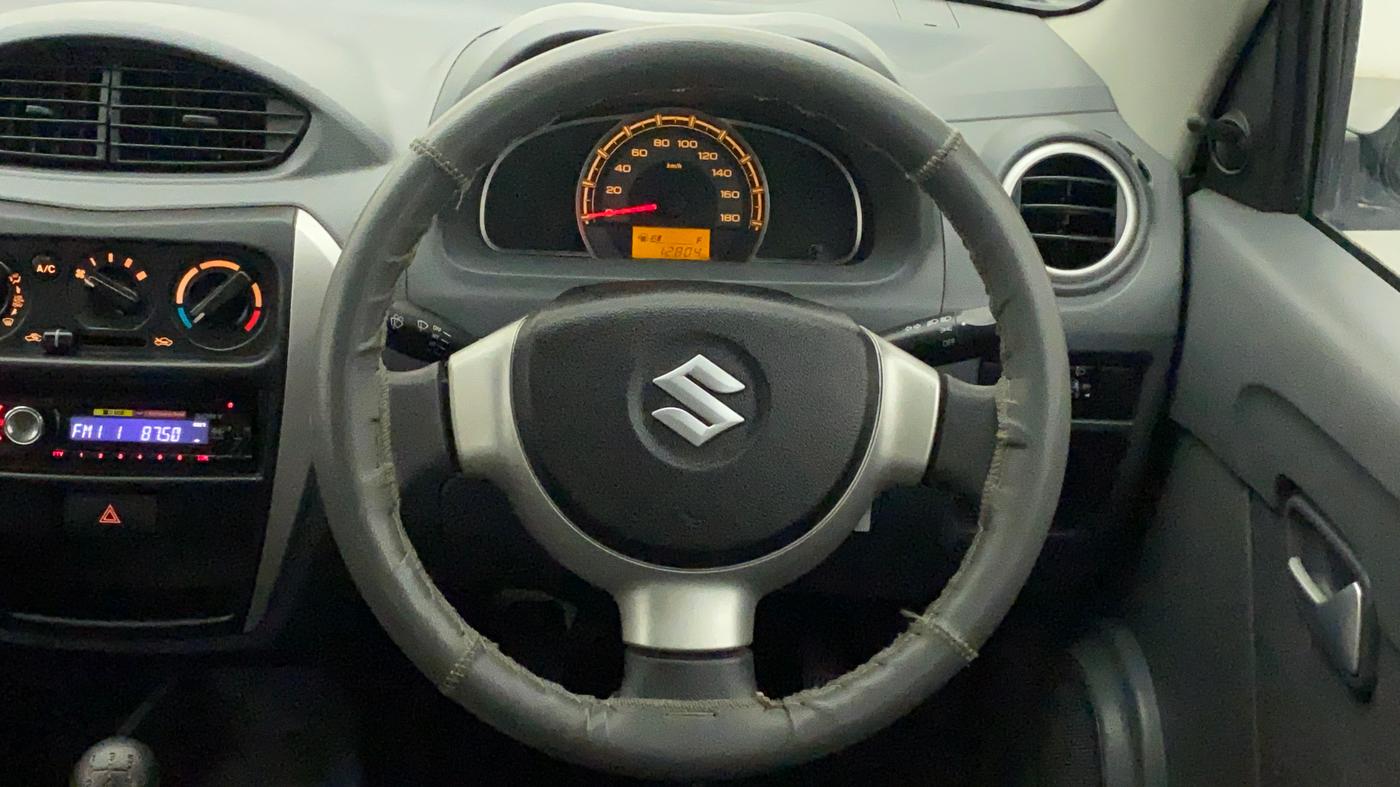 2012 Maruti Alto 800 LXI, Petrol, Manual, 12,929 km, Steering Wheel Close Up